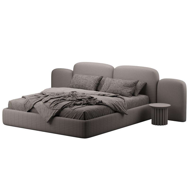 Queen Modern Odasi Takimi Bed by Evmoda - Image 3