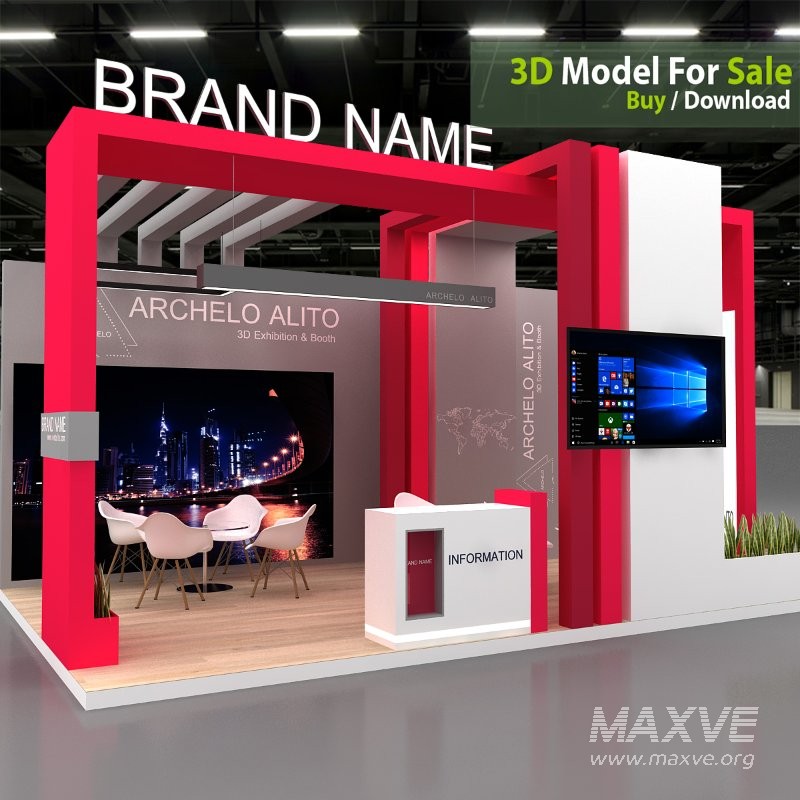 booth 3d design - Image 2