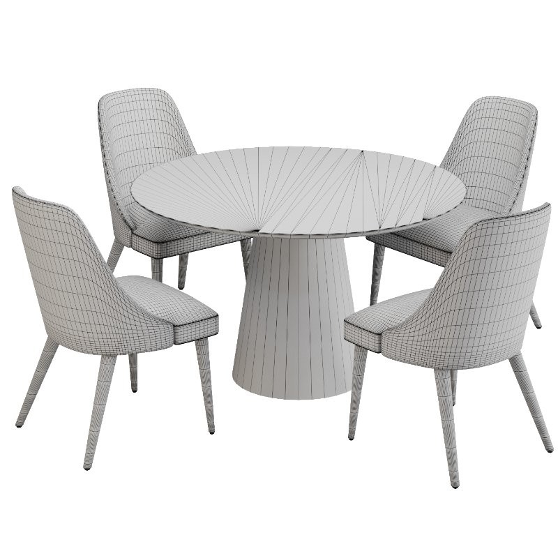 Dinning chair and table314 - Image 4