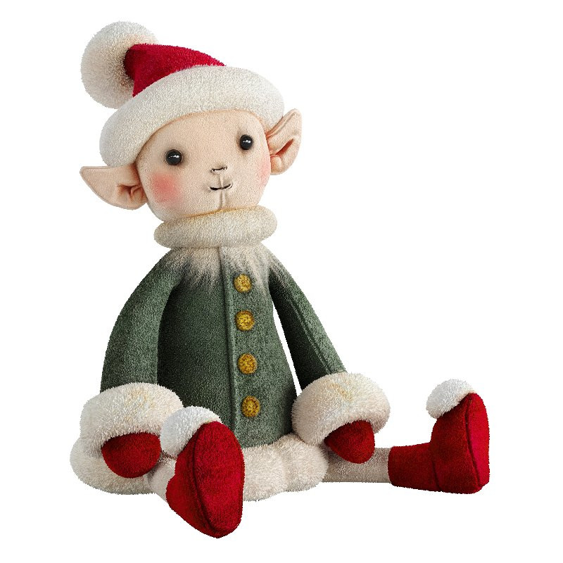 Plush Toys Set 15-Christmas - Image 2