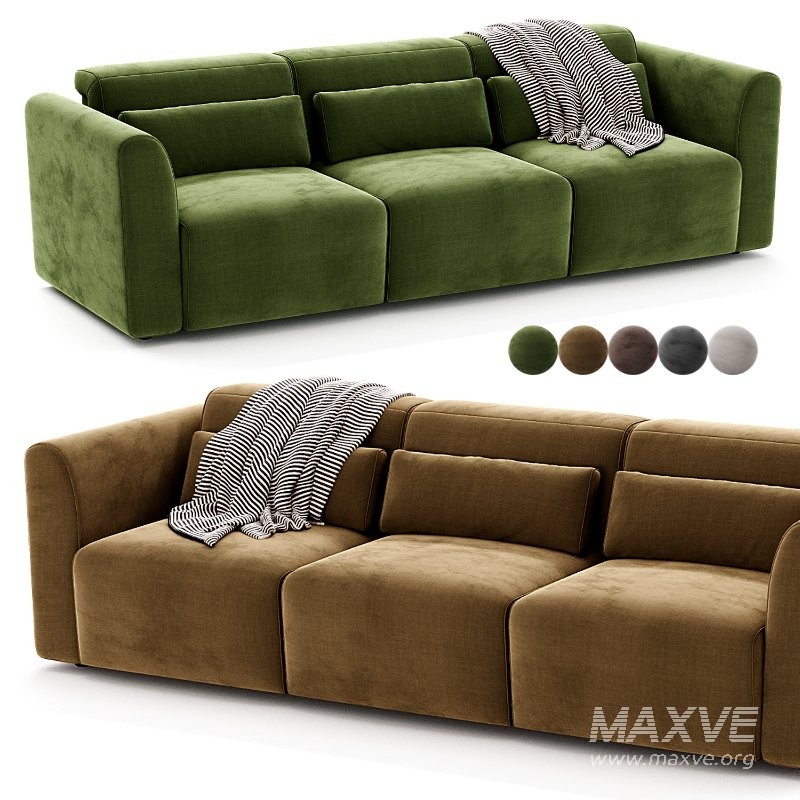 Sofa Lares 3 Plazas Con - Image 1