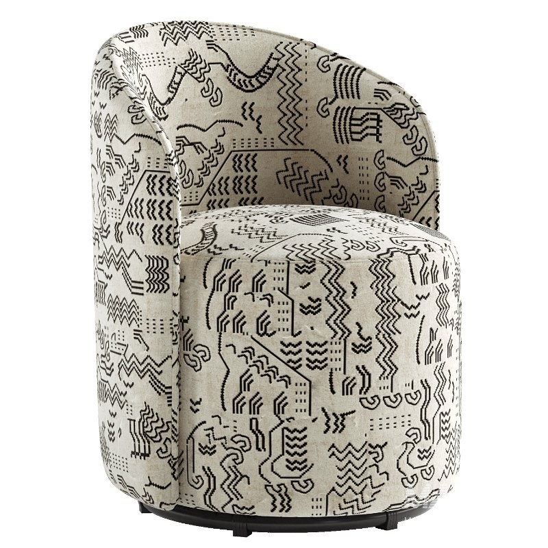 Sylvie Swivel Chair - Image 5