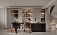 Modern living room and dining room interior scene - Thumbnail 2
