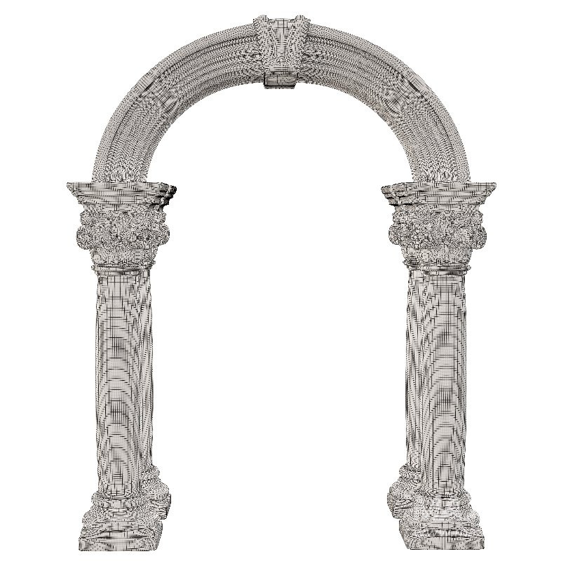 Classical Architectural Arc 01 - Image 4