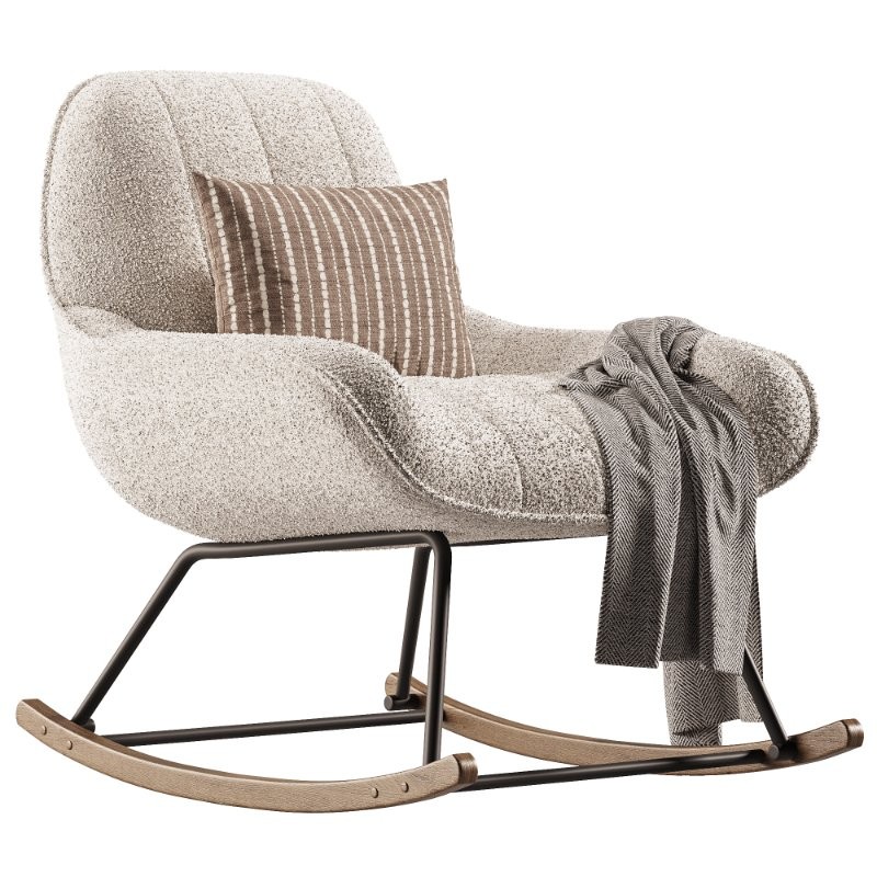 Kave Home Marlina Rocking Chair - Image 1