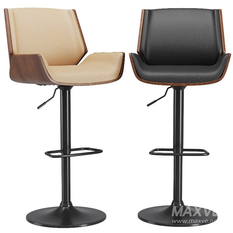 London Swivel Barstool - Image 1