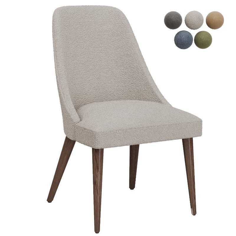 Geller Modern Dining Chair - Image 1
