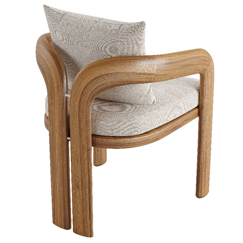 Chloe Teak Dining Chair - Image 4