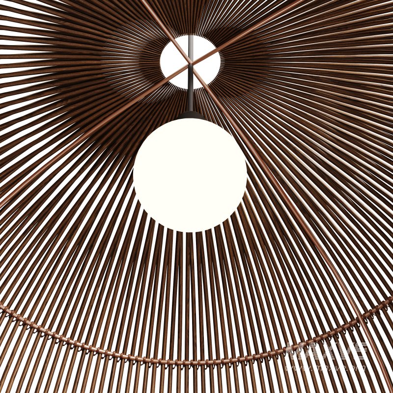 Nordic Chandelier Bamboo Hanging Lamps - Image 8