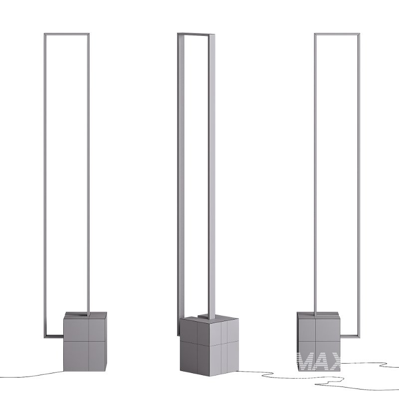 Metal LED floor lamp - Image 4