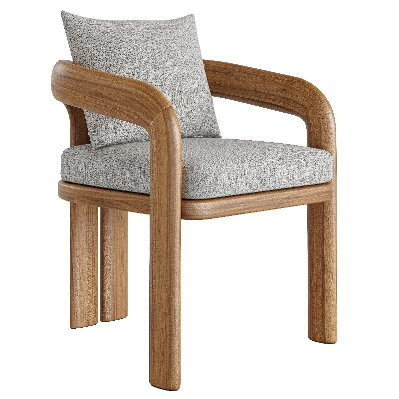 Chloe Teak Dining Chair - Image 2