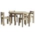 Hearth Round Extendable Dining Table set - Thumbnail 2