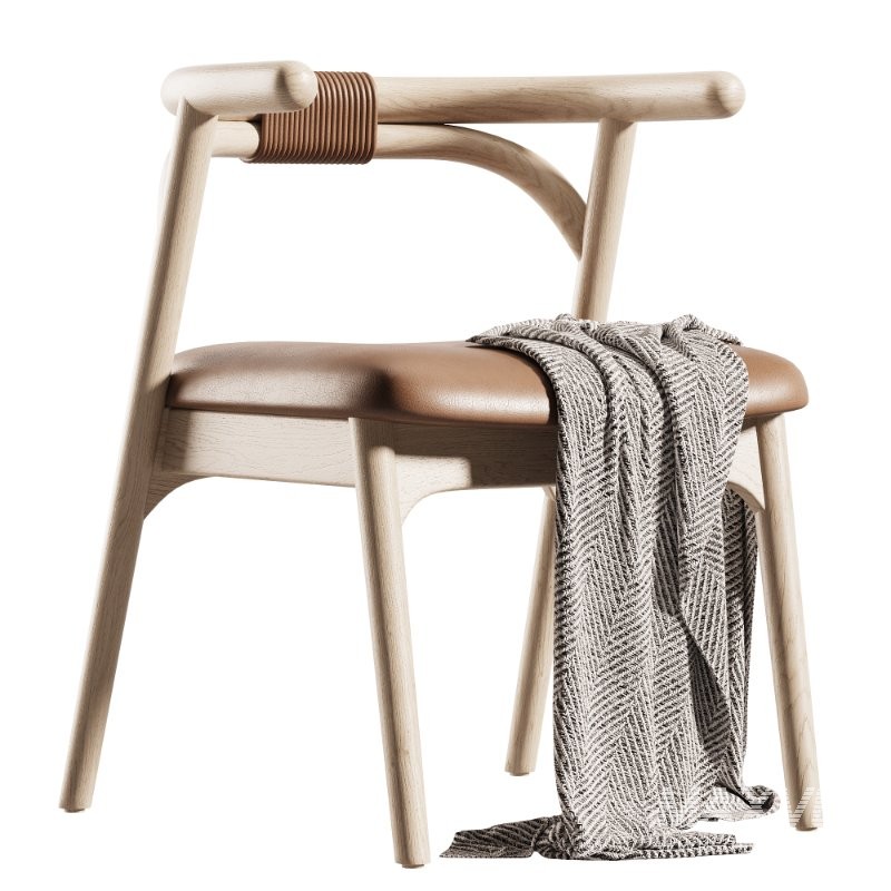 AMPM FERMYO Leather chair - Image 1