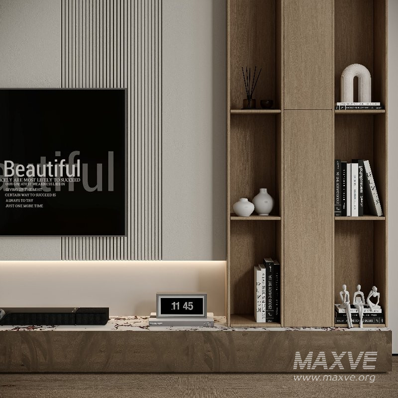 TV Wall-Set 08 - Image 4