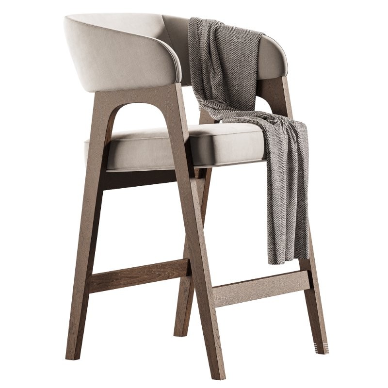Bern semi-bar stool by deephouse - Image 2