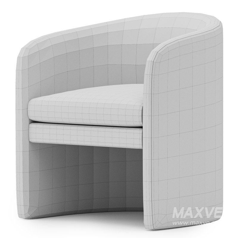 Fauteuil lounge Mairo - Image 2