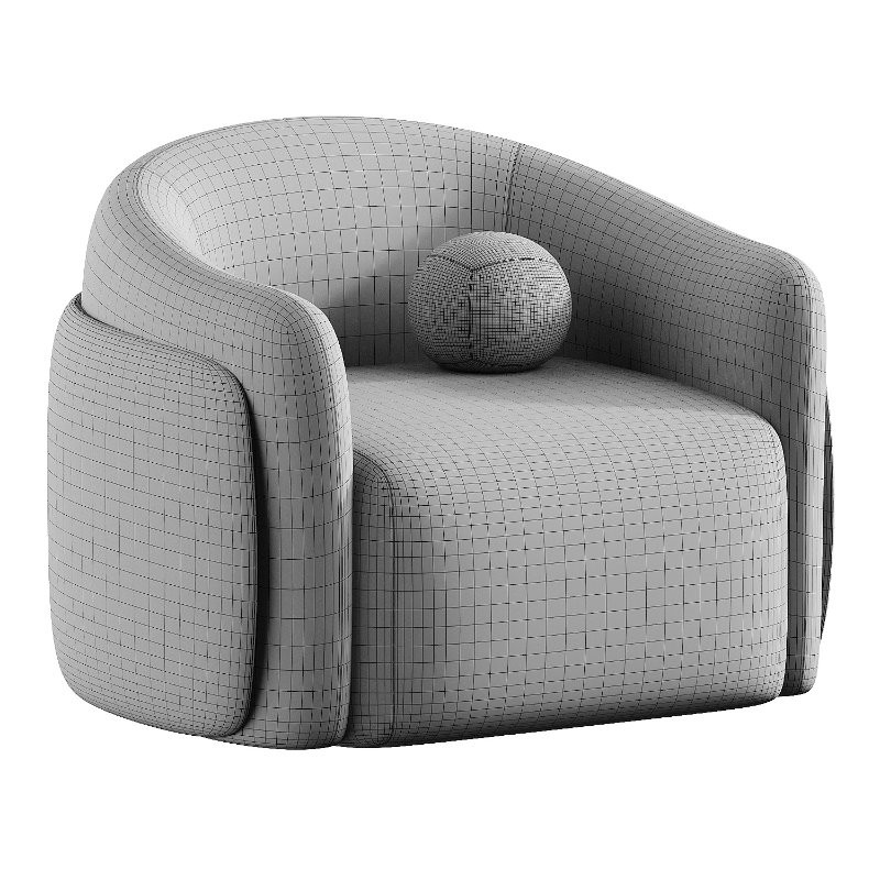 caris swivel lounge chair - Image 2