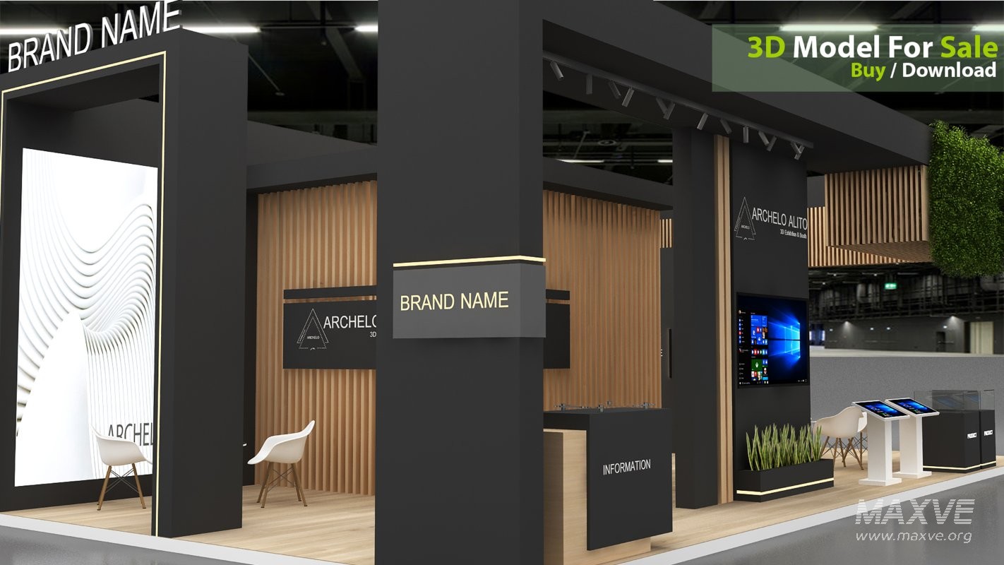 3d exhibition stall - Image 4