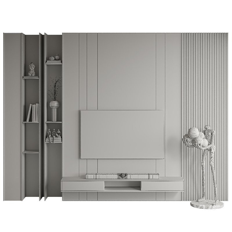 TV Wall-Set 06 - Image 4