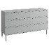 Ida Woven 6-Drawer Dresser - Thumbnail 2