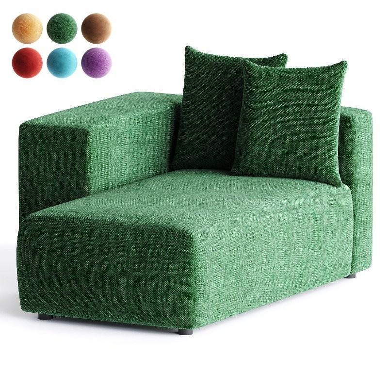green voltaire couch - Image 3