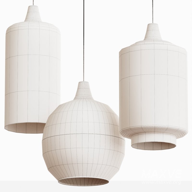 Wood Style Pendant Light - Image 3