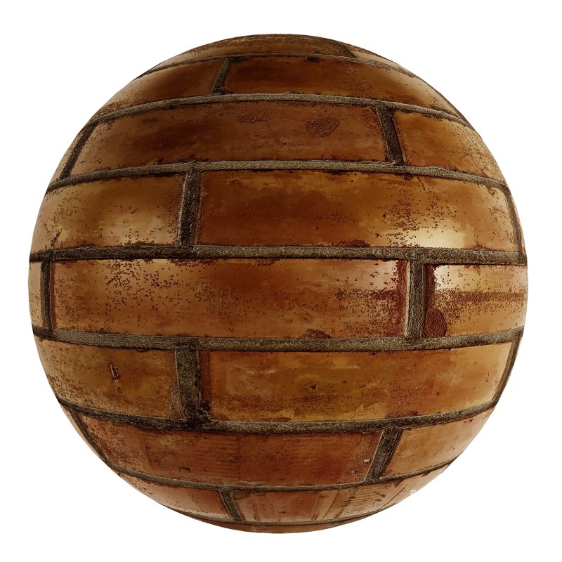 Brown Brick Wall - Image 3