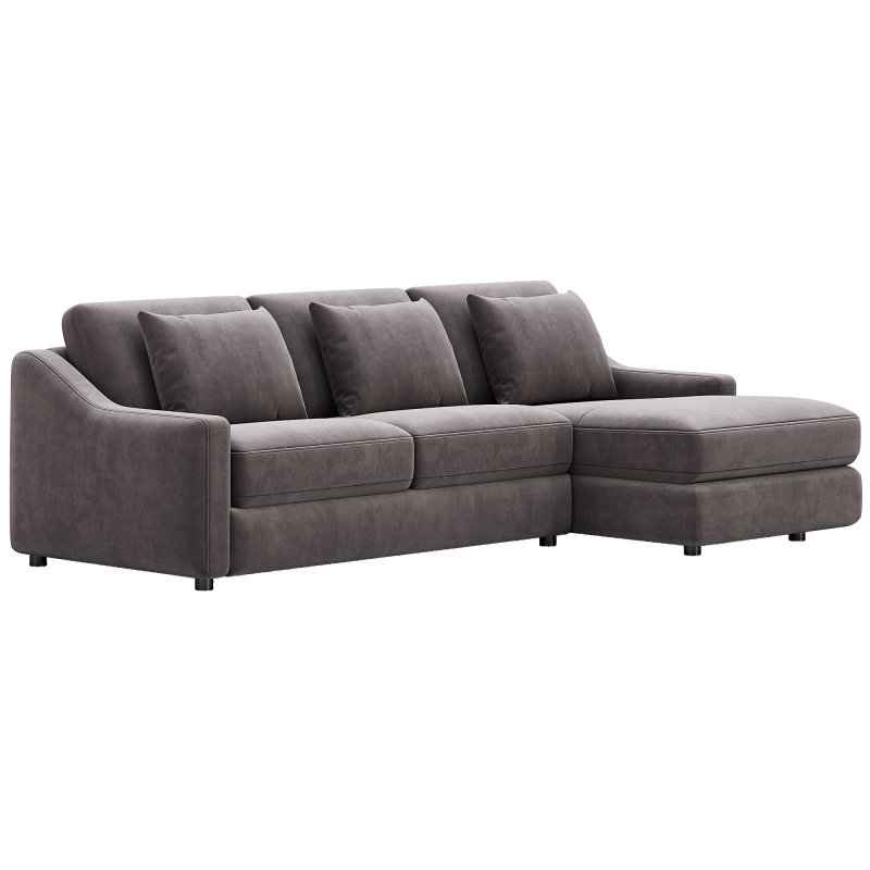 Ashby Sofa Two-Piece Chaise Sectional By Arhaus - Image 2