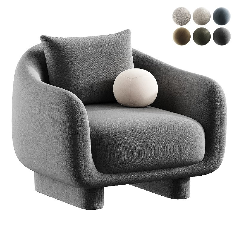 remus armchair black - Image 2