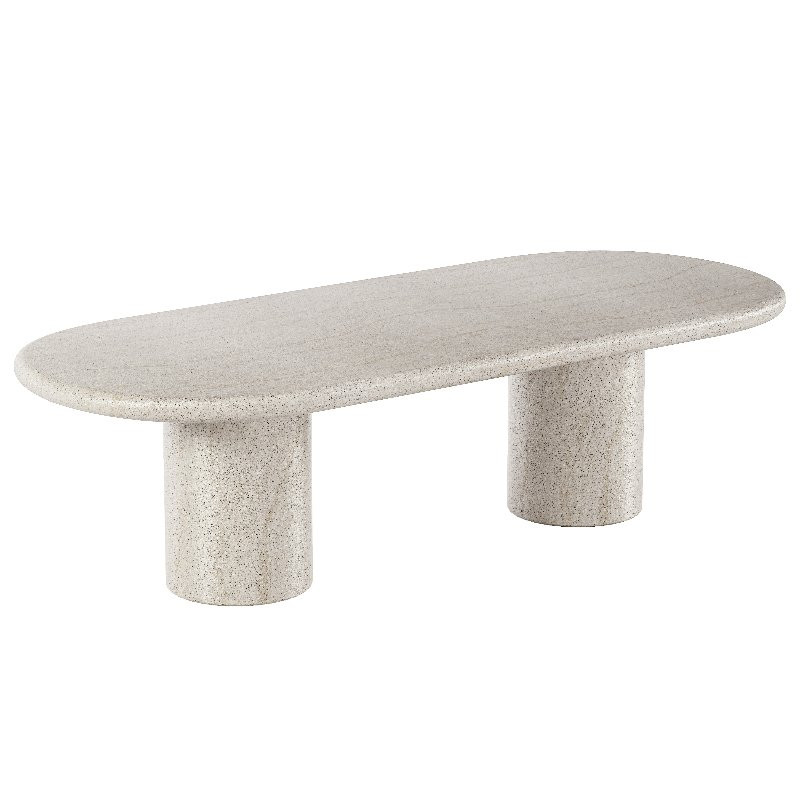 Quaid Outdoor Woven & Upholstered Dining Chair and Poole Outdoor Dining Table - Image 1