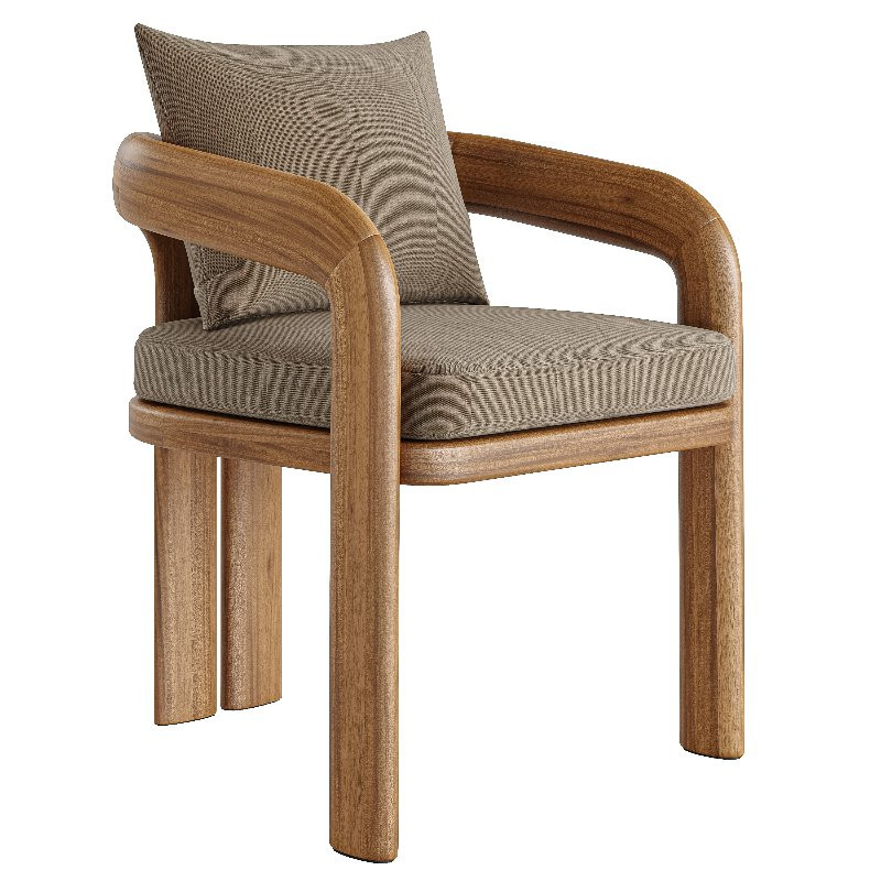 Chloe Teak Dining Chair - Image 1