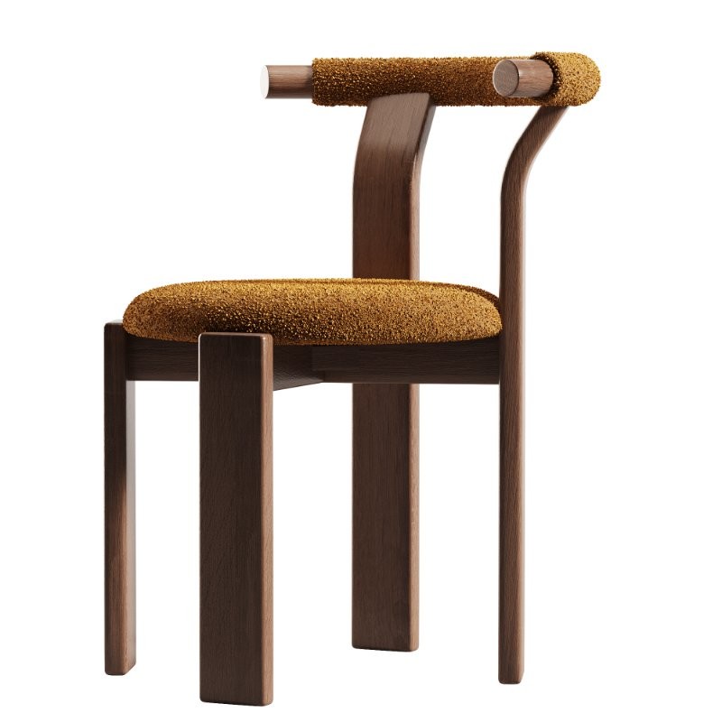 Pair of Zita Dining Chair Boucle - Image 1