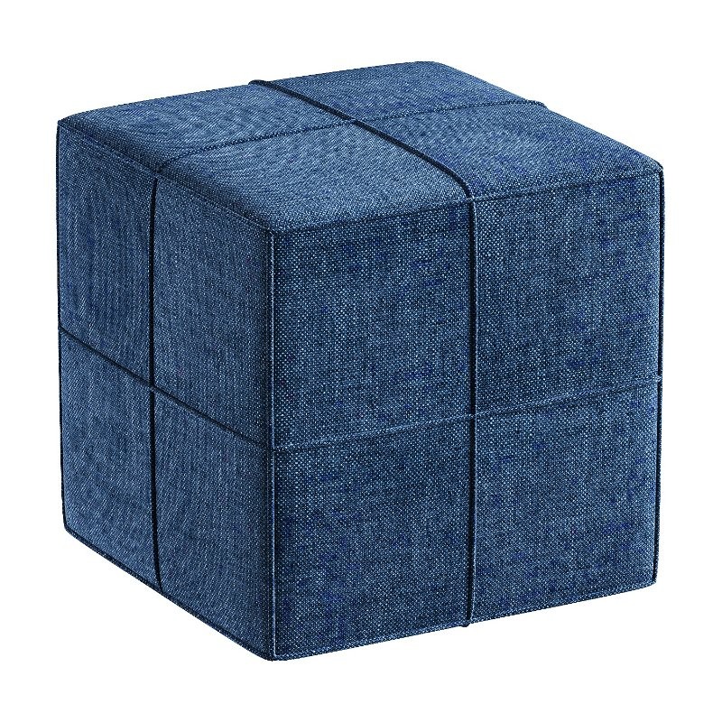 ottoman villon pouf - Image 1
