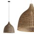 Rattan Pendant Light Handmade Basket Lamp - Thumbnail 1