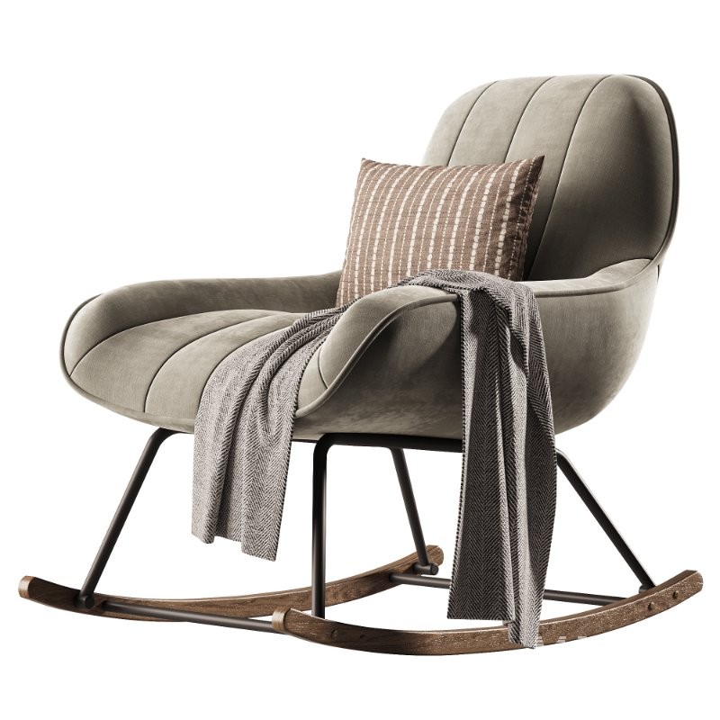 Kave Home Marlina Rocking Chair - Image 3