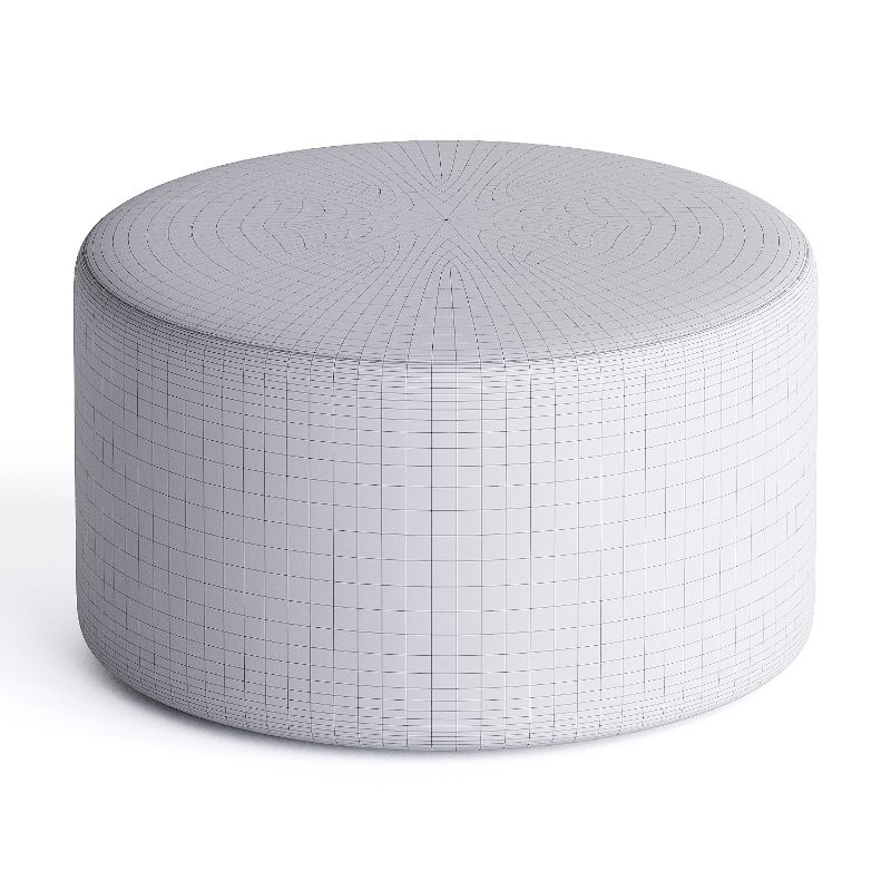 round pouf - Image 1