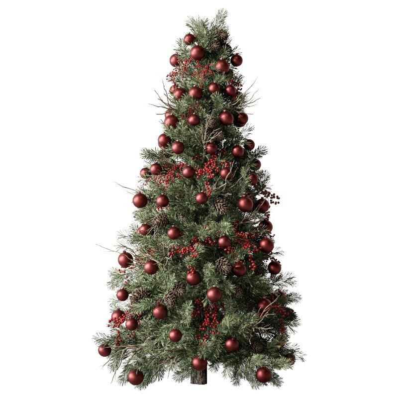 Christmas Decoration Tree Set.2 - Image 1