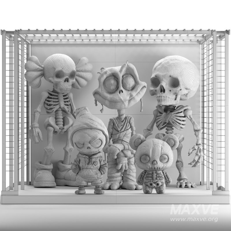Funny Halloween Skeleton - Image 1