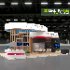 3d model booth stand - Thumbnail 1