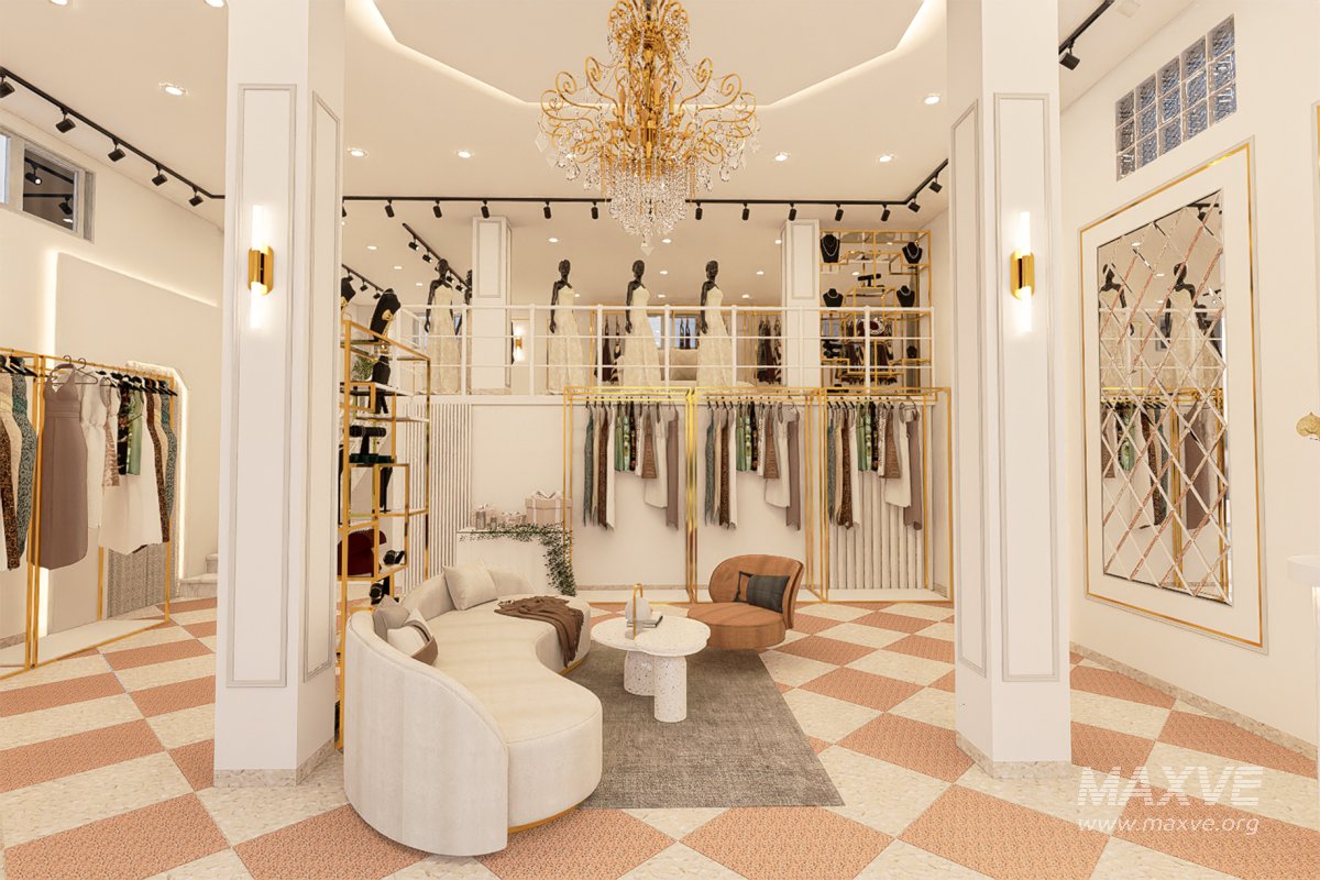 3D Wedding shop design - Image 8