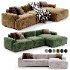 Muuto Connect Soft Modular Sofa 3 Seater - Thumbnail 4