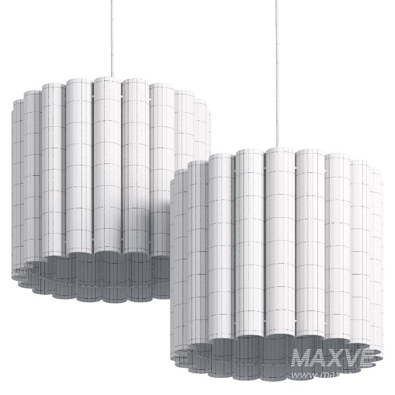 Lucina pendant lamp made of linen - Image 2