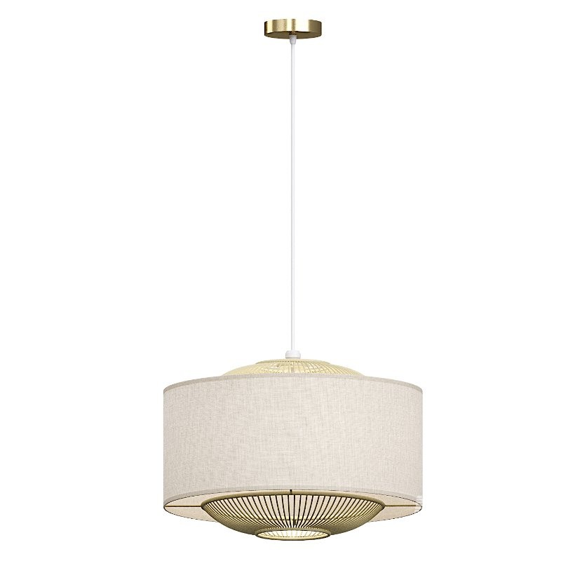 Japanese Bamboo Chandelier - Image 2