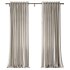 Japandi Linen Blackout Curtains - Thumbnail 4