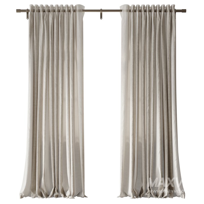 Japandi Linen Blackout Curtains - Image 4