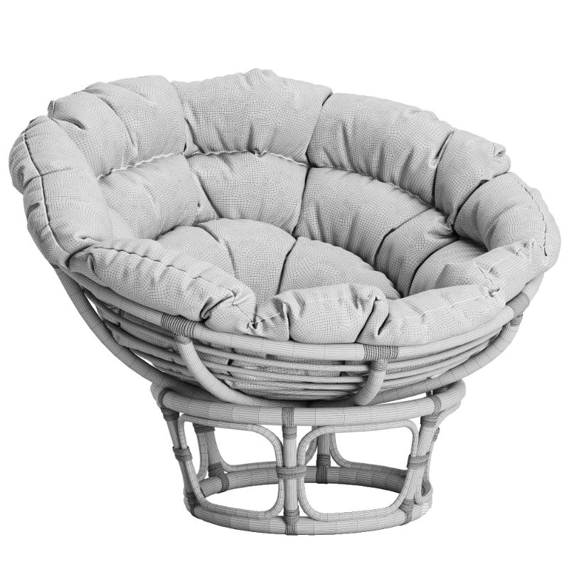 Corduroy Papasan Cushion - Image 4