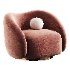 swivel armchair diego - Thumbnail 3