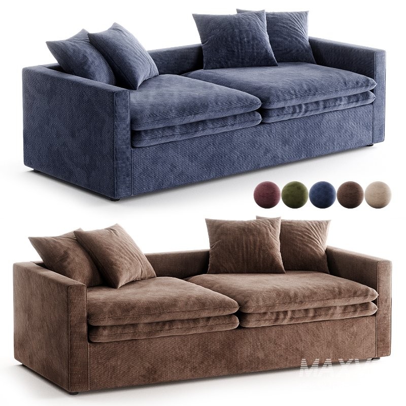 Sunbeam Off White Sofa Eichholtz Montgomery - Image 1