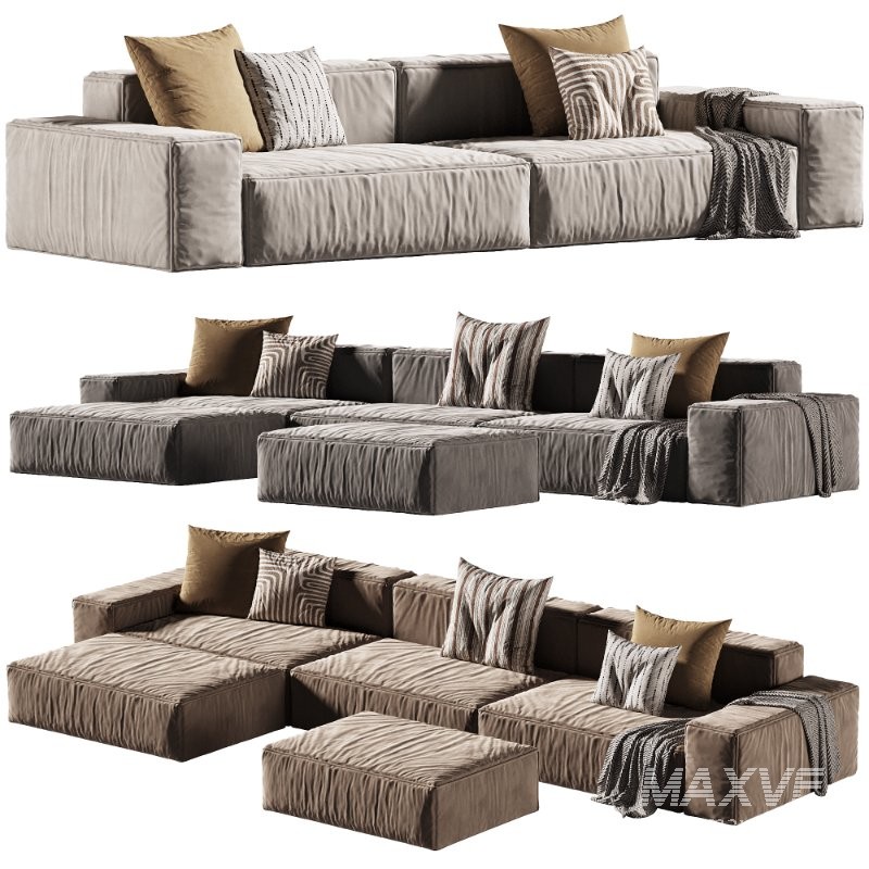 MODO Corner Sofa 02 By Beds - Image 1