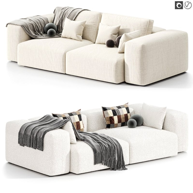 Straight sofa Fiji two section - Image 3